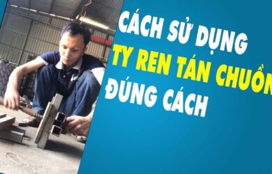 Cách sử dụng lắp ráp ty ren tán chuồn, ty ren bát chuồn 12,16,17 #Shorts