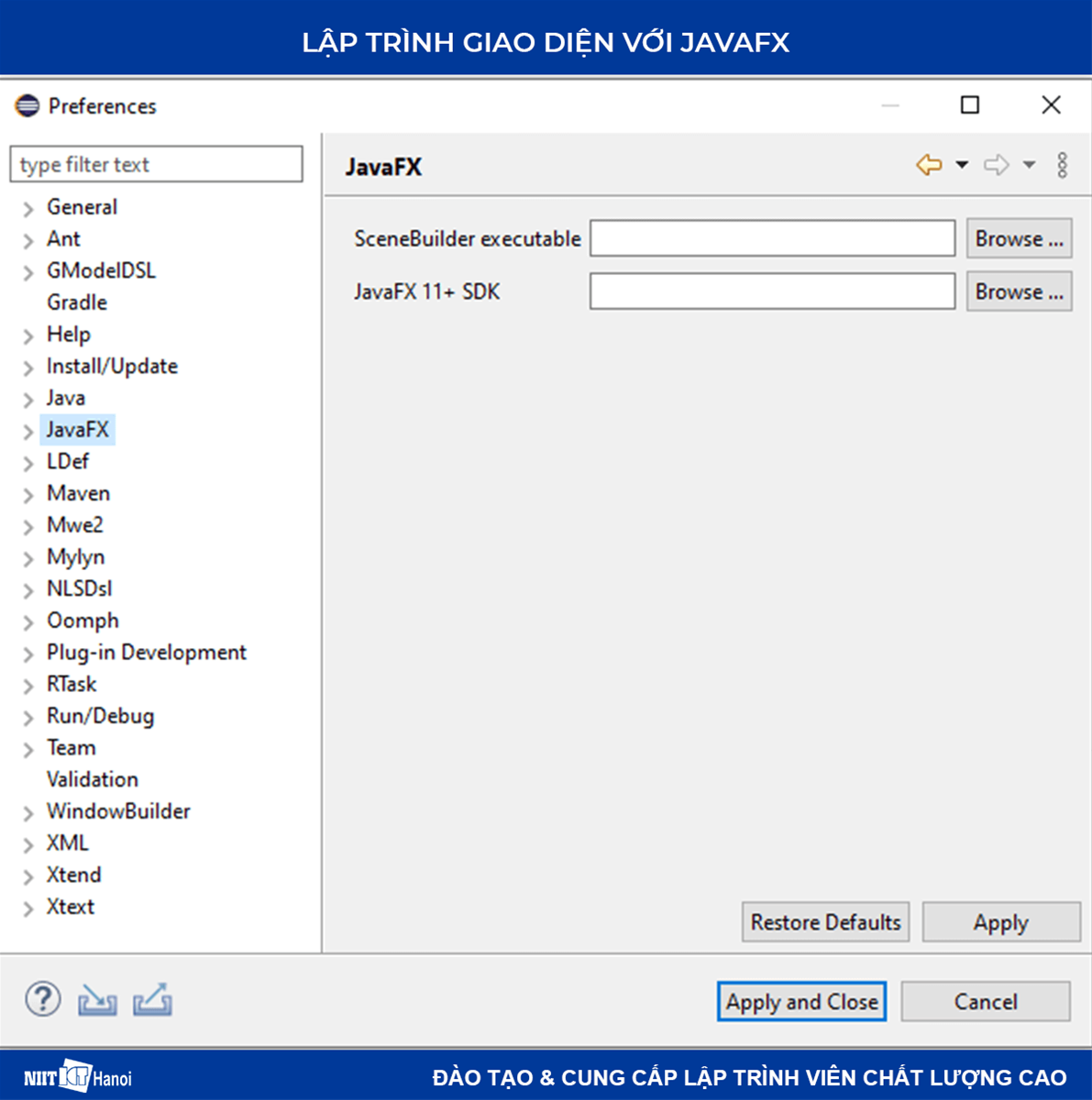 Lập trình giao diện trong Java với JavaFX