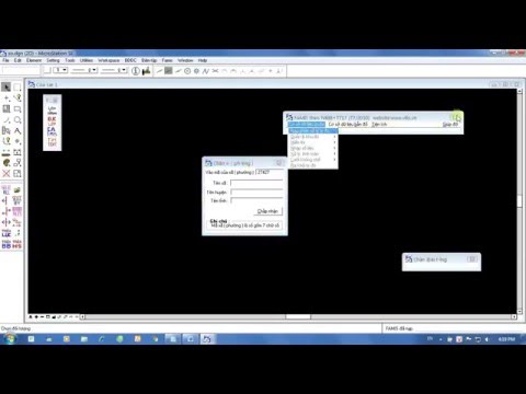 Hướng dẫn sửa lỗi font chữ tiếng Việt trong Microstation SE, Famis