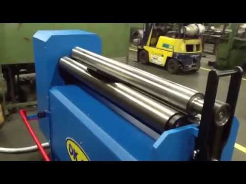 Plate roll / Sheet metal roller / Plate roll bending / Rundbiegemaschine Motor / Hengerítőgép