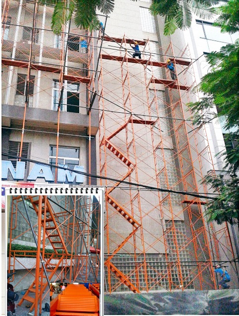 thang giàn giáo xây dựng