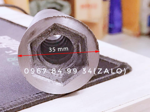 Chiều rộng chân côn 12 là 35mm