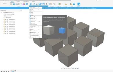 bodies-components-fusion-360