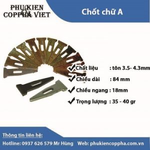 Chốt A công ty Phụ Kiện và Cốp Pha Việt