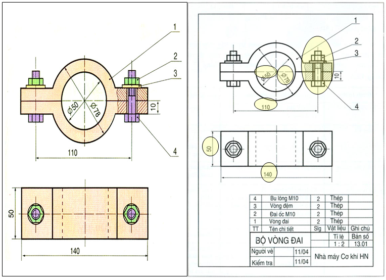 Bài 13: Bản vẽ lắp