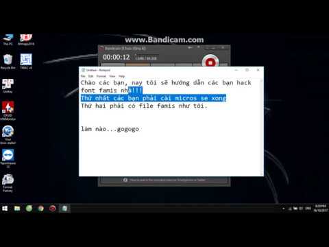 Hướng dẫn sửa lỗi font chữ tiếng Việt trong Microstation SE, Famis