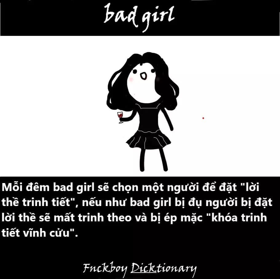 Fuck boy, fuck girl, bad boy, bad girl, sugar daddy, Gokugochu nghĩa là gì?
