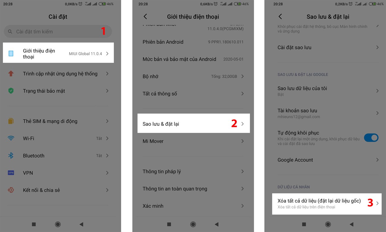 Cách khắc phục lỗi “Rất tiếc, ứng dụng đã dừng lại” trên Android