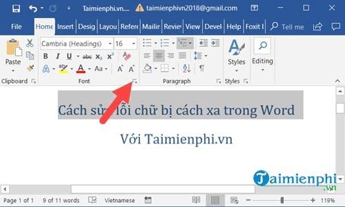 [TaiMienPhi.Vn] Cách sửa lỗi chữ bị cách xa trong Word 2016, 2003, 2013, 2007, 2010
