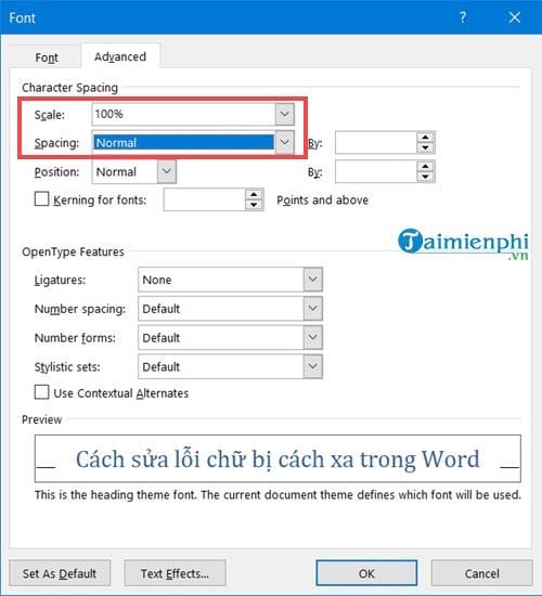 [TaiMienPhi.Vn] Cách sửa lỗi chữ bị cách xa trong Word 2016, 2003, 2013, 2007, 2010