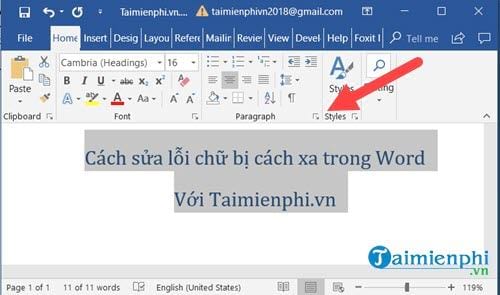 [TaiMienPhi.Vn] Cách sửa lỗi chữ bị cách xa trong Word 2016, 2003, 2013, 2007, 2010