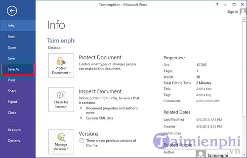 [TaiMienPhi.Vn] Cách sửa lỗi dính chữ trong Word 2007, 2003, 2013, 2010, 2016, 2019, K