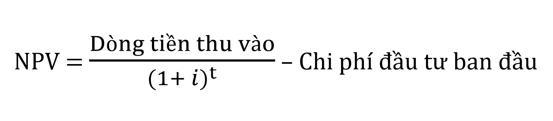 Chỉ Số NPV Là Gì? Công Thức Và Ưu Nhược Điểm Của NPV