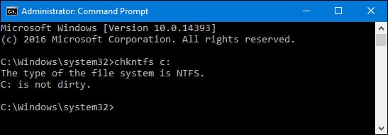 Kiểm tra và sửa lỗi ổ cứng bằng lệnh chkdsk trên Windows