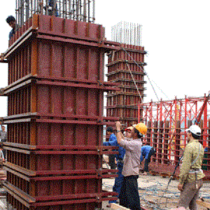 Hướng dẫn cách lắp ghép cốp pha cột an toàn chất lượng cao