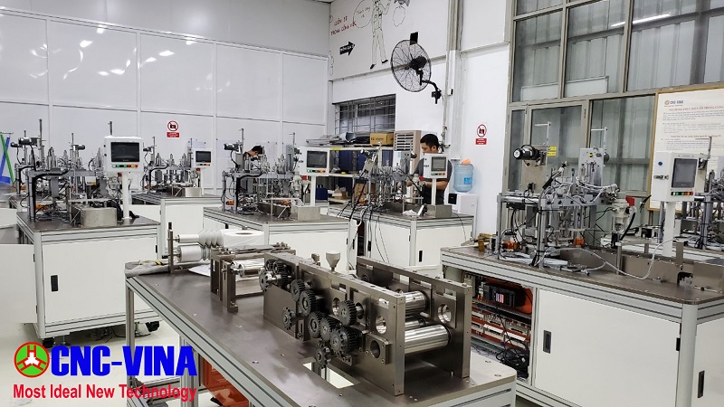 Máy làm khẩu trang y tế - dây chuyền sản xuất khẩu trang tự động