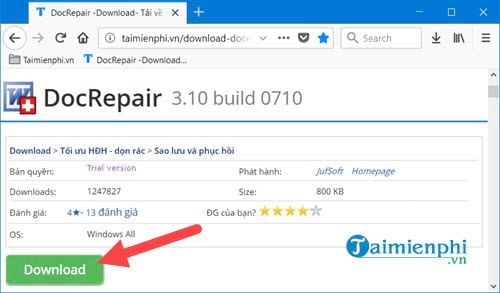 [TaiMienPhi.Vn] File Word bị lỗi không mở được trên máy tính