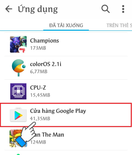 Cách sửa lỗi không vào được CH Play trên điện thoại Android