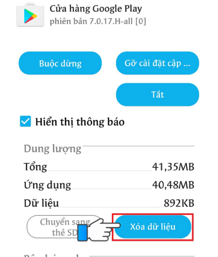 Cách sửa lỗi không vào được CH Play trên điện thoại Android