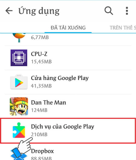 Cách sửa lỗi không vào được CH Play trên điện thoại Android
