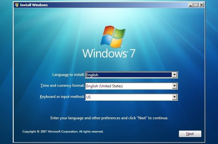 Sửa lỗi BOOTMGR is missing khi khởi động Windows