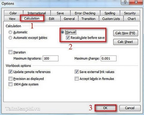 [TaiMienPhi.Vn] Sửa lỗi file Excel, khắc phục tập tin Excel bị lỗi trên PC nhanh chóng