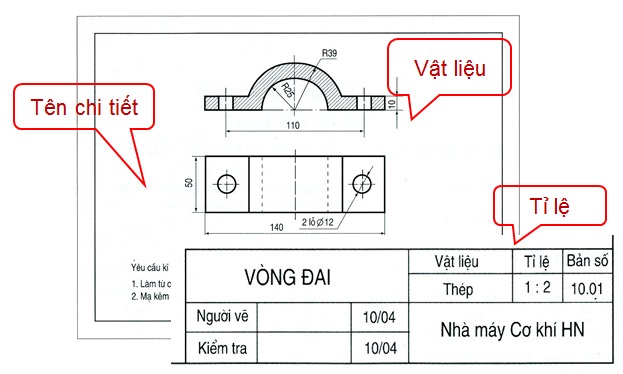 Cách đọc bản vẽ cơ khí từ A-Z cho người mới bắt đầu 4 Cách đọc bản vẽ cơ khí từ A-Z cho người mới bắt đầu