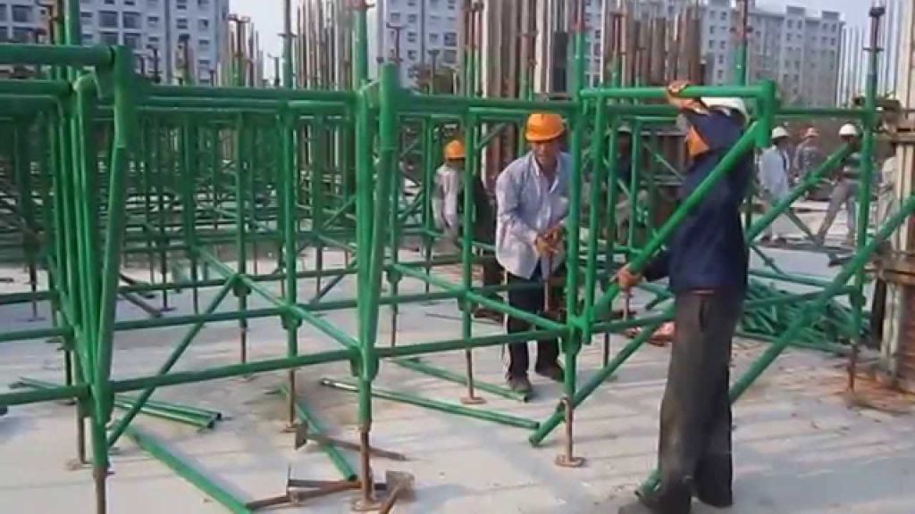 Tuyệt chiêu lắp đặt giàn giáo đúng cách Tuyệt chiêu lắp đặt giàn giáo đúng cách