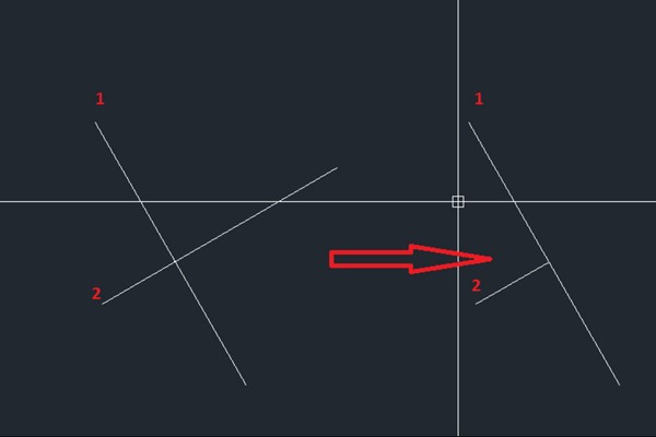 Bật mí cách dùng lệnh trim trong cad để cắt nhanh đối tượng
