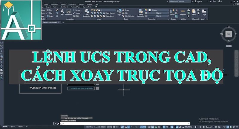 lenh-ucs-trong-cad_6 #1 Lệnh UCS trong Cad - Cách sử dụng Autocad chi tiết 2021
