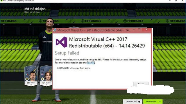 Lỗi không vào được FIFA online 4 và cách khắc phục hiệu quả nhất 20 Lỗi Không Vào được FIFA Online 4 Và Cách Khắc Phục Hiệu Quả
