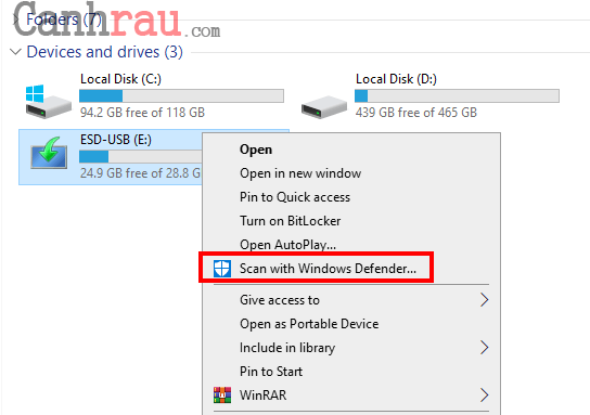 8 cách sửa lỗi The Disk Is Write Protected trên USB | Canhrau.com