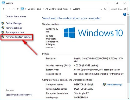 [TaiMienPhi.Vn] Cách sửa lỗi Full Disk 100% trên Windows 10, 7, lỗi 99% disk
