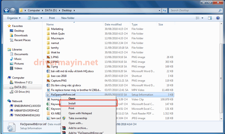 Sửa lỗi Open With với 2 Cách khắc phục trên windows đơn giản nhất.