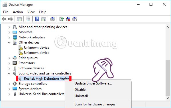 Những cách khắc phục sự cố âm thanh trên Windows 10